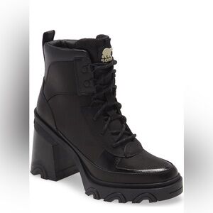 Sorel Women’s Brex Waterproof Black Lace-Up Boots